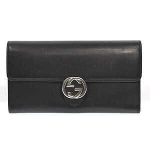 Gucci Gg Interlocking Leather Long #199808G28B